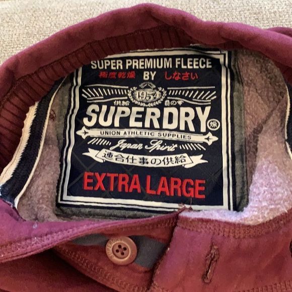 Superdry men’s fleece pullover - Picture 7 of 13